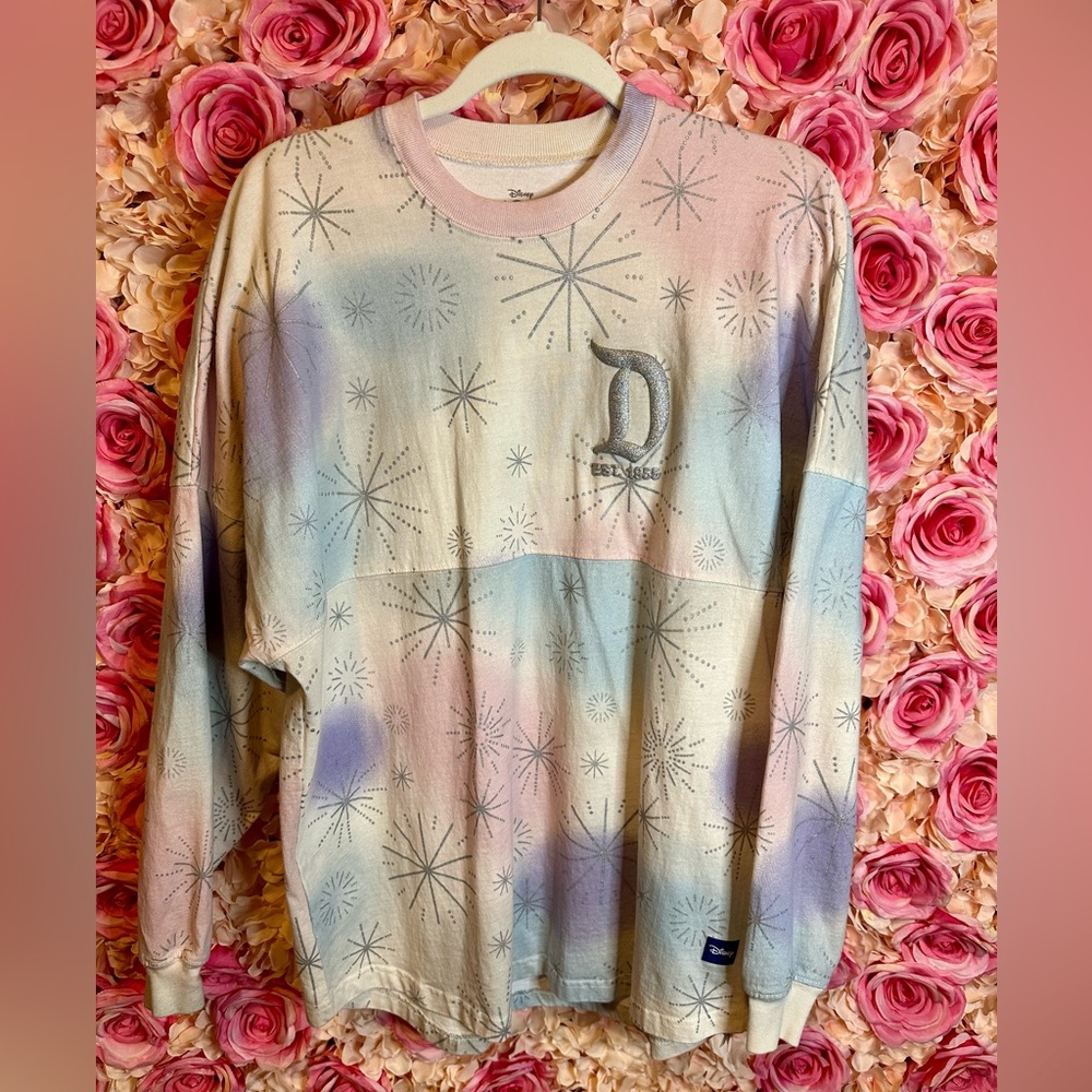 Disney Parks Disneyland 100 Years of Wonder Spirit Jersey Mickey Mouse &
Friends